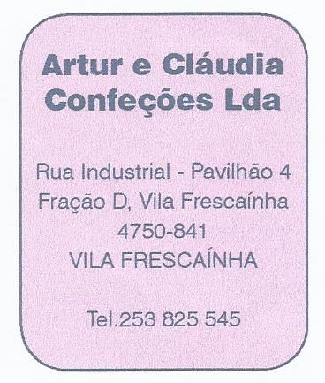 Artur e Cláudia - Confeções Lda