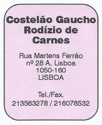 Costelão Gaucho - Rodízio de Carnes (Martens Ferrão)