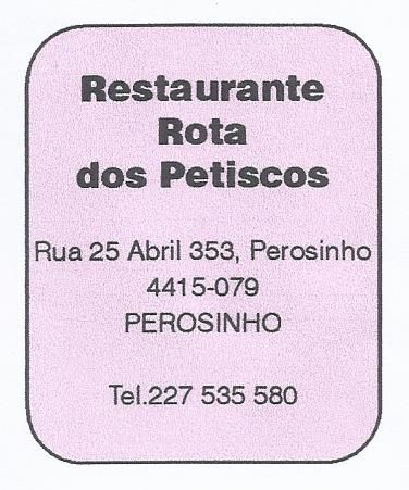 Restaurante Rota dos Petiscos