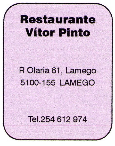 Restaurante Vítor Pinto