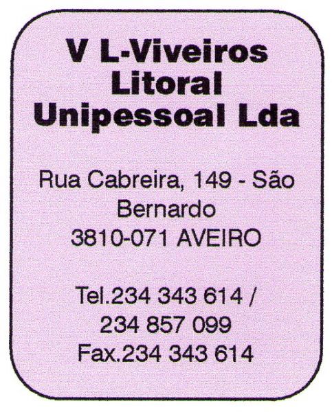 V L-Viveiros Litoral Unipessoal Lda