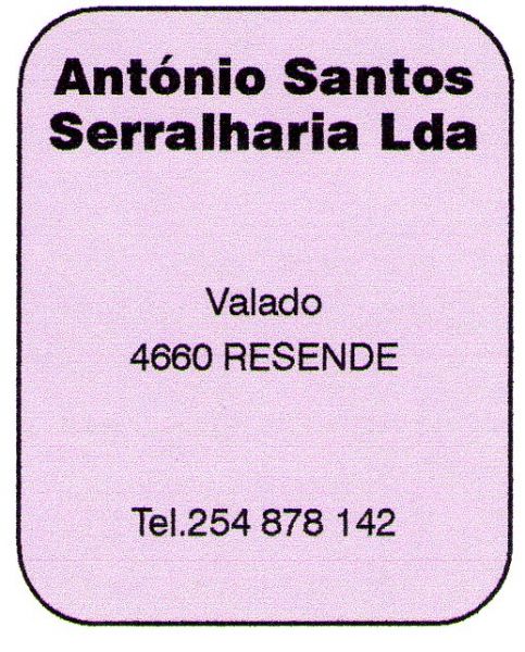 António Santos-Serralharia Lda