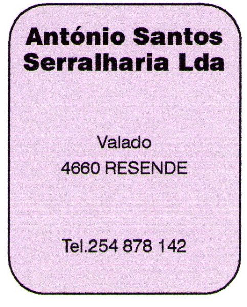 António Santos-Serralharia Lda