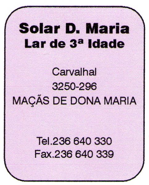 Solar D. Maria-Lar de 3ª Idade