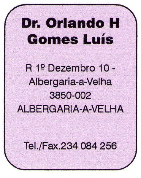 Dr. Orlando H Gomes Luís
