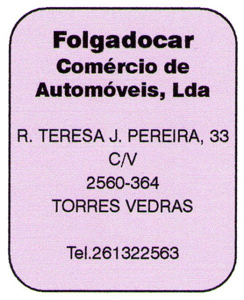 Folgadocar - Comércio de Automóveis, Lda.