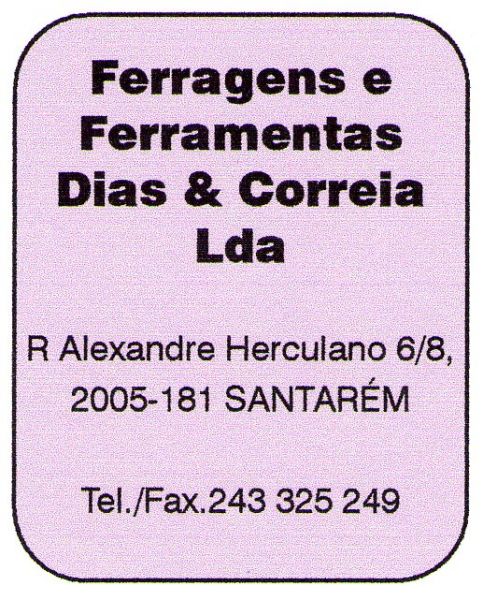 Ferragens e Ferramentas Dias & Correia Lda