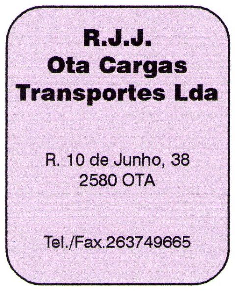 R.J.J. - Ota Cargas Transportes, Lda.