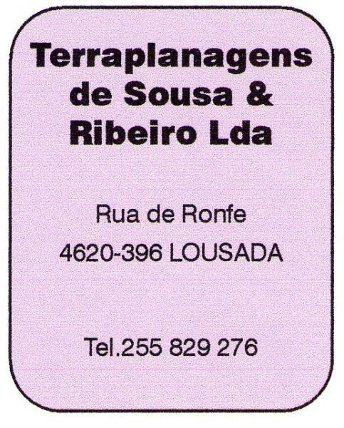 Terraplanagens de Sousa & Ribeiro Lda