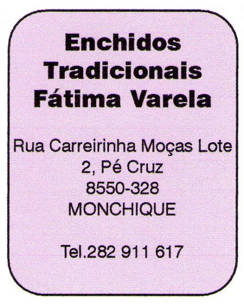 Enchidos Tradicionais Fátima Varela