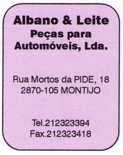 Albano & Leite - Peças para Automóveis, Lda.