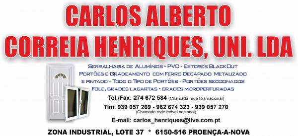 Carlos Alberto Correia Henriques Unip. Lda.