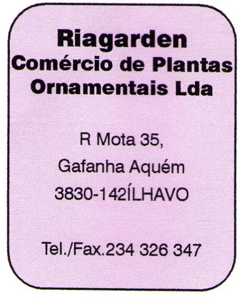 Riagarden-Comércio de Plantas Ornamentais Lda