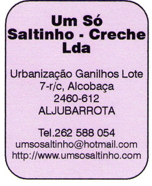 Um Só Saltinho - Creche Lda