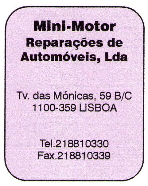 Mini-Motor - Reparações de Automóveis, Lda.