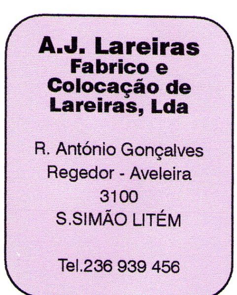A.J. Lareiras - Fabrico e Colocação de Lareiras, Lda.