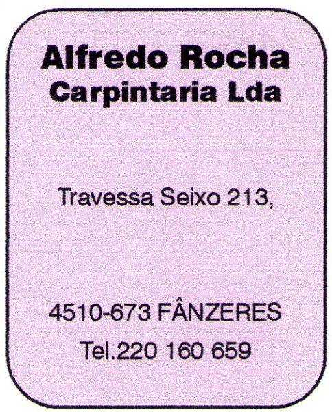Alfredo Rocha - Carpintaria Lda