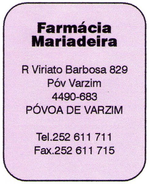 Farmácia Mariadeira