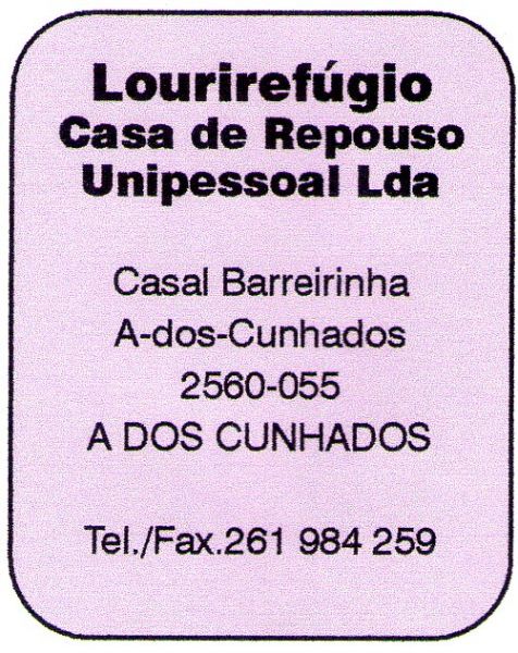 Lourirefúgio - Casa de Repouso Unipessoal Lda