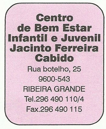Centro de Bem Estar Infantil e Juvenil Jacinto Ferreira Cabido