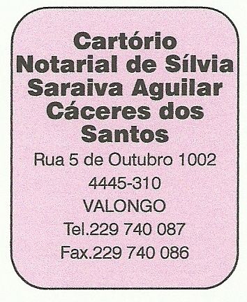 Cartório Notarial de Sílvia Saraiva Aguilar Cáceres dos Santos