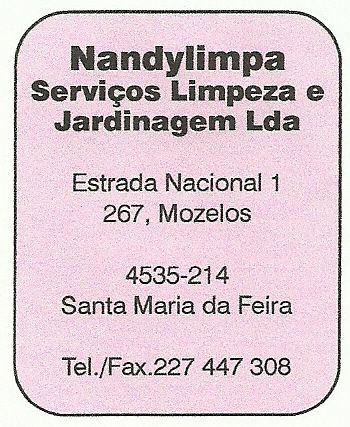 Nandylimpa-Serviços Limpeza e Jardinagem Lda