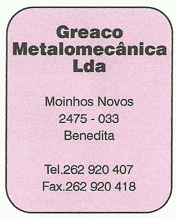 Greaco - Metalomecânica, Lda.