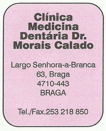 Clínica Medicina Dentária Doutor Morais Calado