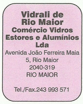 Vidrali de Rio Maior-Comércio Vidros Estores e Alumínios Lda