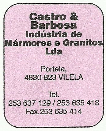 Castro e Barbosa - Indústria de Mármores e Granitos Lda