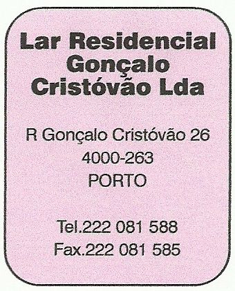 Lar Residencial Gonçalo Cristóvão Lda