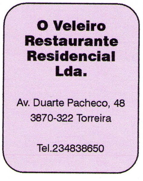 O Veleiro - Restaurante Residencial, Lda.