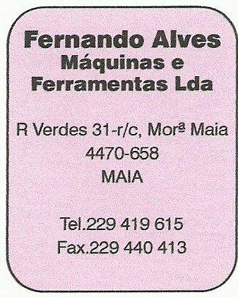 Fernando Alves - Máquinas e Ferramentas Lda