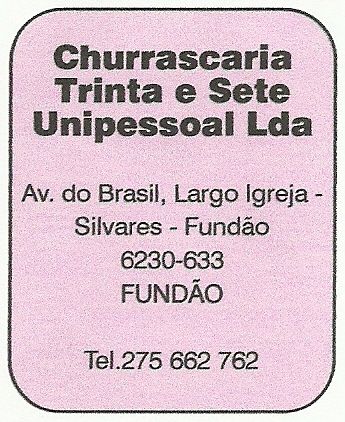 Churrascaria Trinta e Sete - Unipessoal Lda