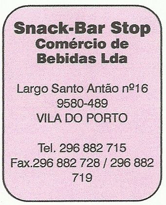 Snack-Bar Stop - Comércio de Bebidas Lda