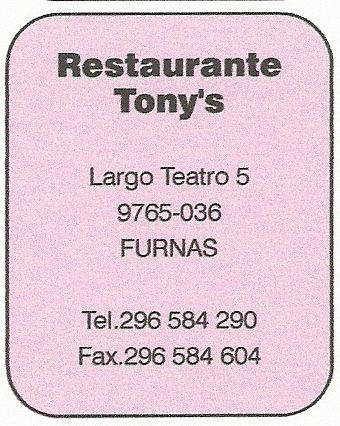 Restaurante Tony's