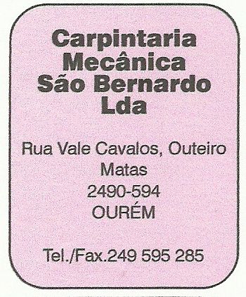 Carpintaria Mecânica São Bernardo Lda