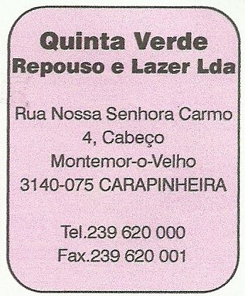 Quinta Verde - repouso e Lazer Lda