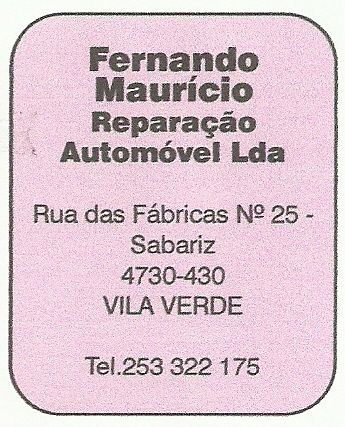 Fernando Maurício - Reparação Automóvel Lda