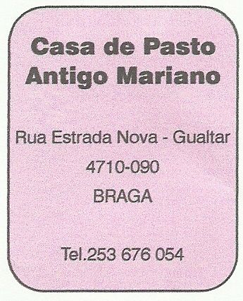 Casa de Pasto Antigo Mariano