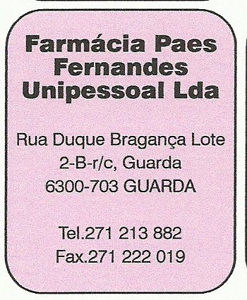 Farmácia Paes Fernandes Unipessoal Lda