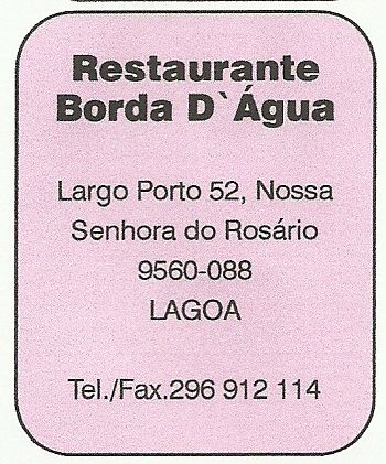 Restaurante Borda D`Água