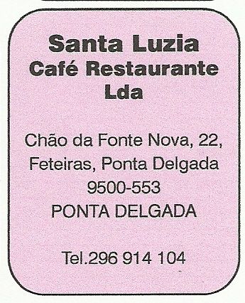 Santa Luzia - Café Restaurante Lda