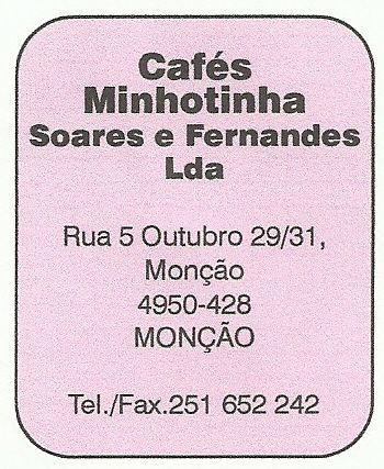 Cafés Minhotinha - Soares e Fernandes Lda