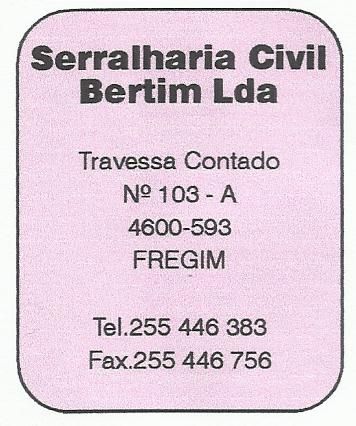 Serralharia Civil Bertim Lda