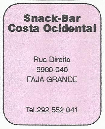 Snack-Bar Costa Ocidental