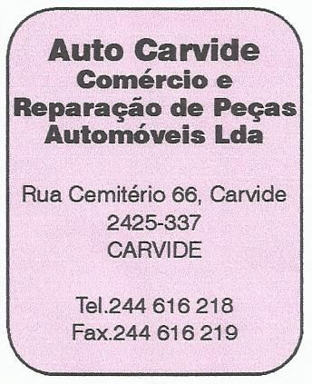 Auto Carvide - Comércio e Reparação de Peças Automóveis Lda