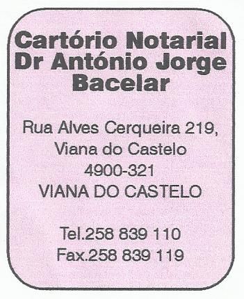 Cartório Notarial Dr António Jorge Bacelar