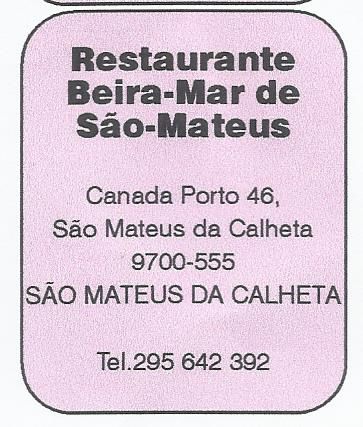 Restaurante Beira-Mar de São-Mateus