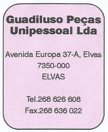 Guadiluso Peças Unipessoal Lda